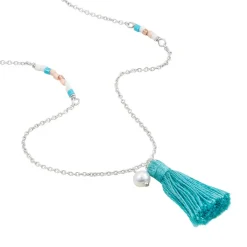 Histoire d'Or Collier Sautoir Ninon Argent Blanc Perle D'imitation Et Chrysoprase argent blanc perle rose Sale