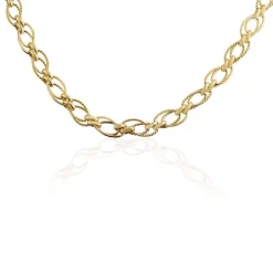 Histoire d'Or Collier Sautoir Plaqué Or Lezou Hot