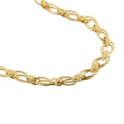 Histoire d'Or Collier Sautoir Plaqué Or Lezou Hot