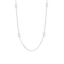 Histoire d'Or Collier Sautoir Soho Argent Blanc Online