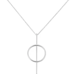 Histoire d'Or Collier Sautoir Timie Acier Blanc Clearance