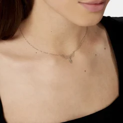 Histoire d'Or Collier Sevinc Argent Blanc