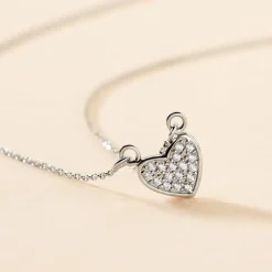 Histoire d'Or Collier Seya Argent Blanc Oxyde De Zirconium Sale