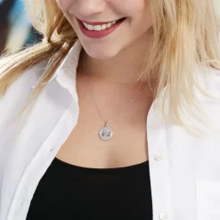 Histoire d'Or Collier Shaia Argent Blanc Hot