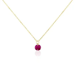 Histoire d'Or Collier Shakir or jaune rubis Best