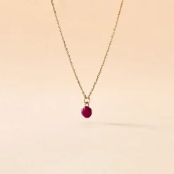 Histoire d'Or Collier Shakir or jaune rubis Best