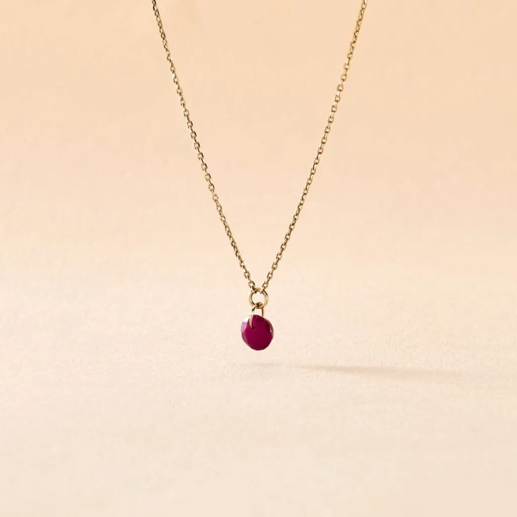 Histoire d'Or Collier Shakir or jaune rubis Best