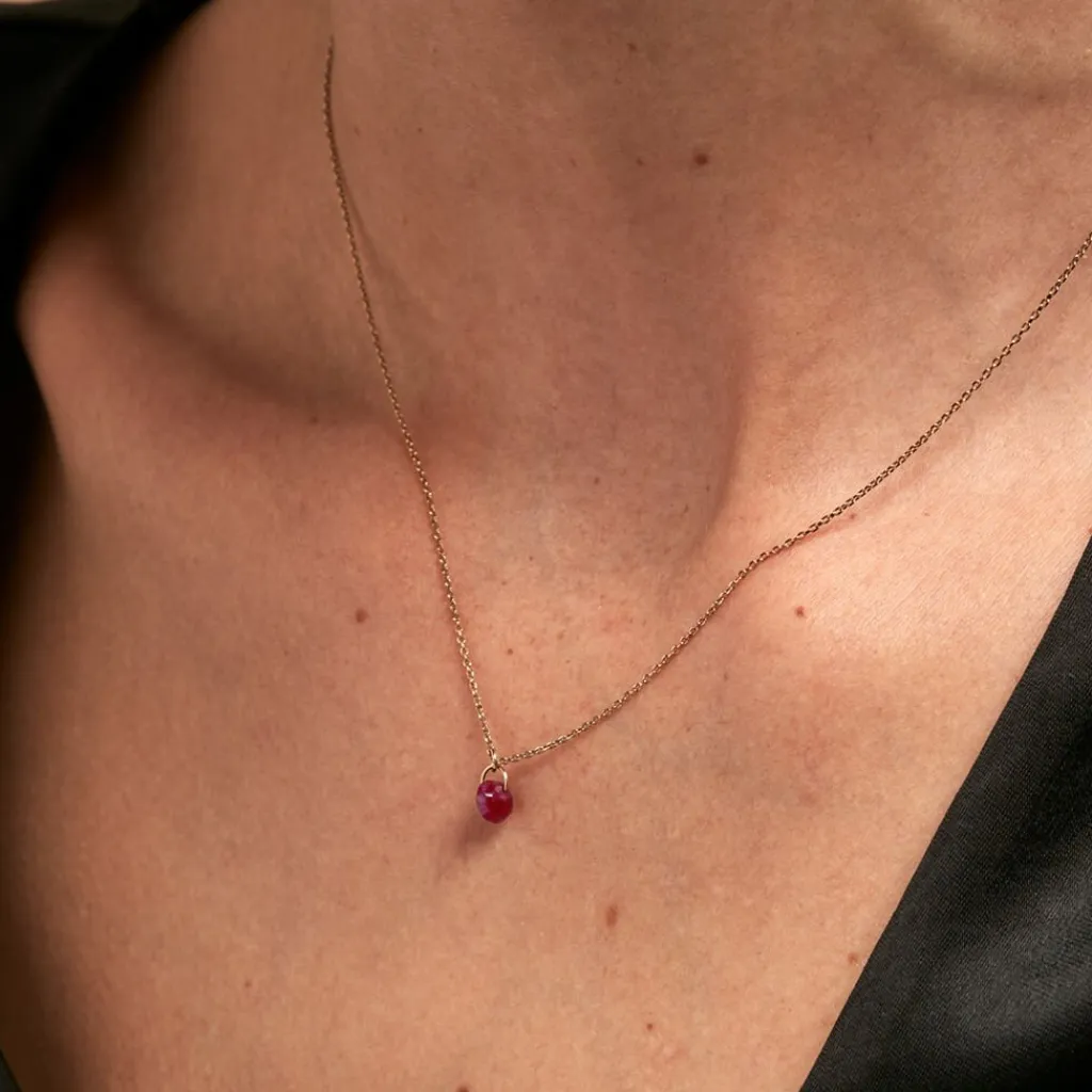 Histoire d'Or Collier Shakir or jaune rubis Best