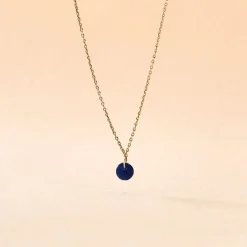 Histoire d'Or Collier Shakir or jaune saphir Discount