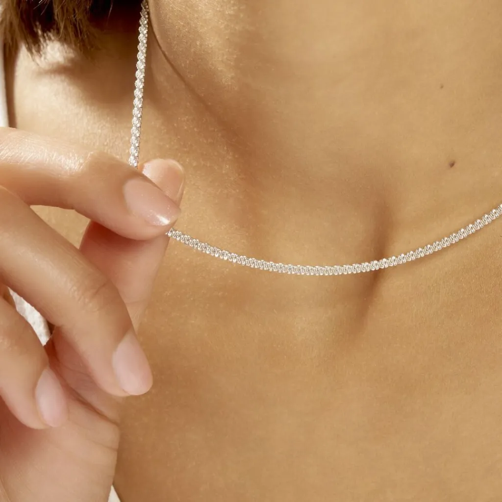 Histoire d'Or Collier Shaynisae Argent Blanc Best