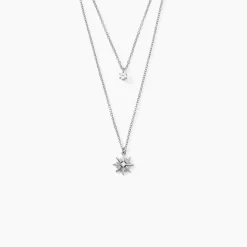 Histoire d'Or Collier Shone Argent Oxyde De Zirconium Best