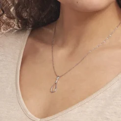 Histoire d'Or Collier Sila Argent Blanc Online