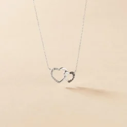 Histoire d'Or Collier Silana Or Blanc Diamant Hot