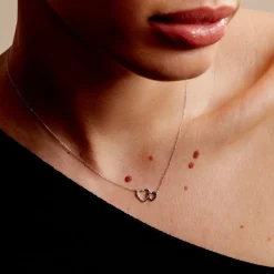 Histoire d'Or Collier Silana Or Blanc Diamant Hot