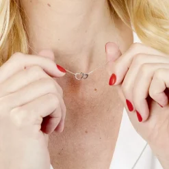 Histoire d'Or Collier Silana Or Blanc Diamant Hot