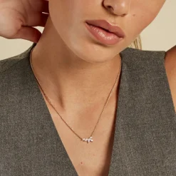 Histoire d'Or Collier Siona Plaque Or Jaune Oxyde De Zirconium Outlet