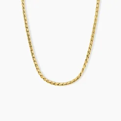 Histoire d'Or Collier Sloane Acier Jaune New