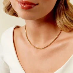 Histoire d'Or Collier Sloane Acier Jaune New