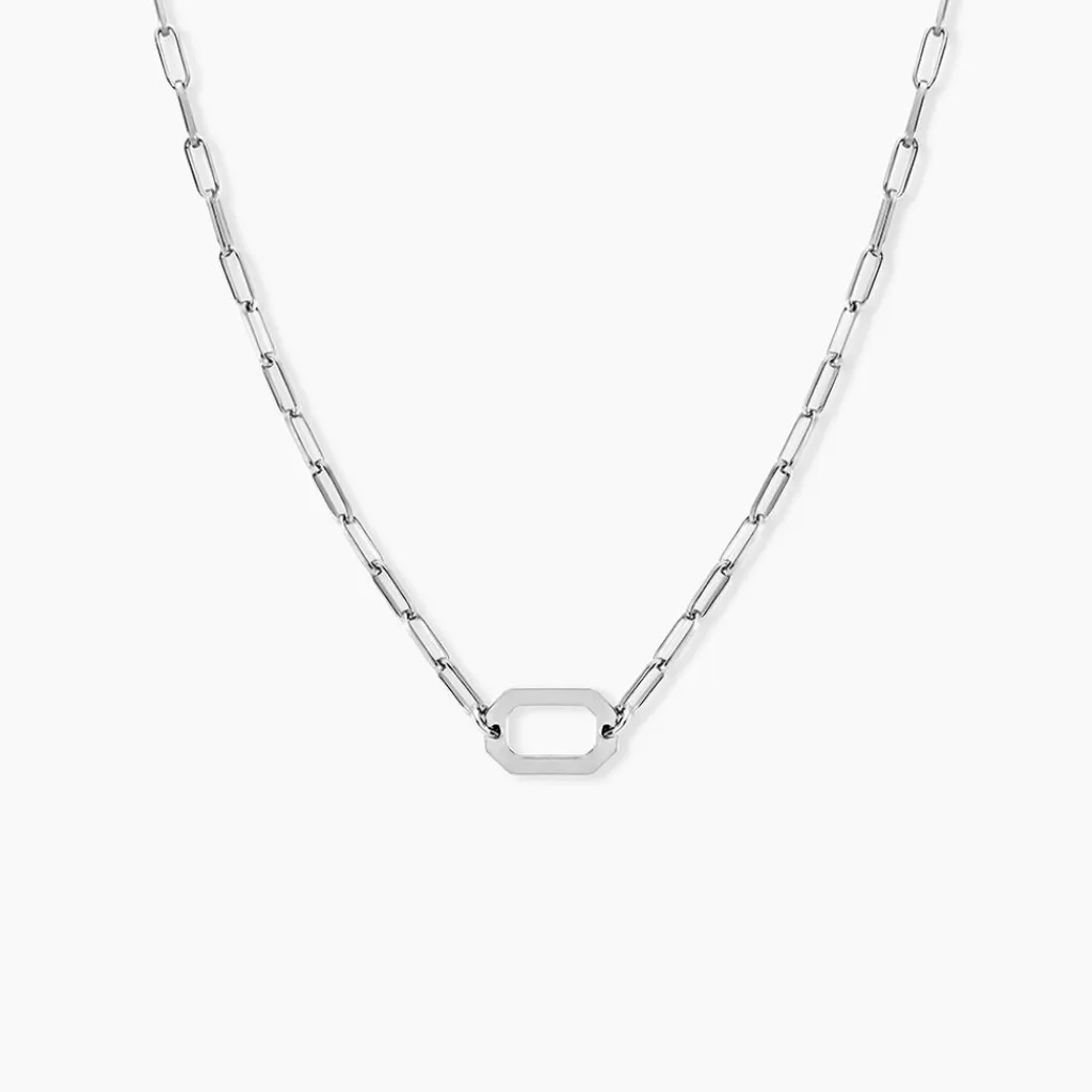 Histoire d'Or Collier Soho Argent Blanc Best