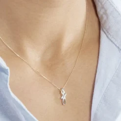 Histoire d'Or Collier Soukayna Or Bicolore Diamant Clearance