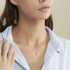 Histoire d'Or Collier Soukayna Or Bicolore Diamant Clearance