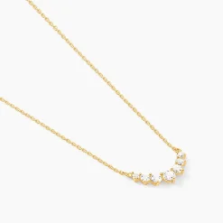 Histoire d'Or Collier Sparkle Or Jaune Oxyde De Zirconium Best