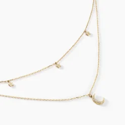 Histoire d'Or Collier Stellar Or Jaune Oxyde De Zirconium Online