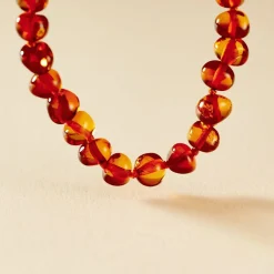 Histoire d'Or Collier Sundyae Ambre New