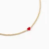Histoire d'Or Collier Sweetheart Or Jaune New