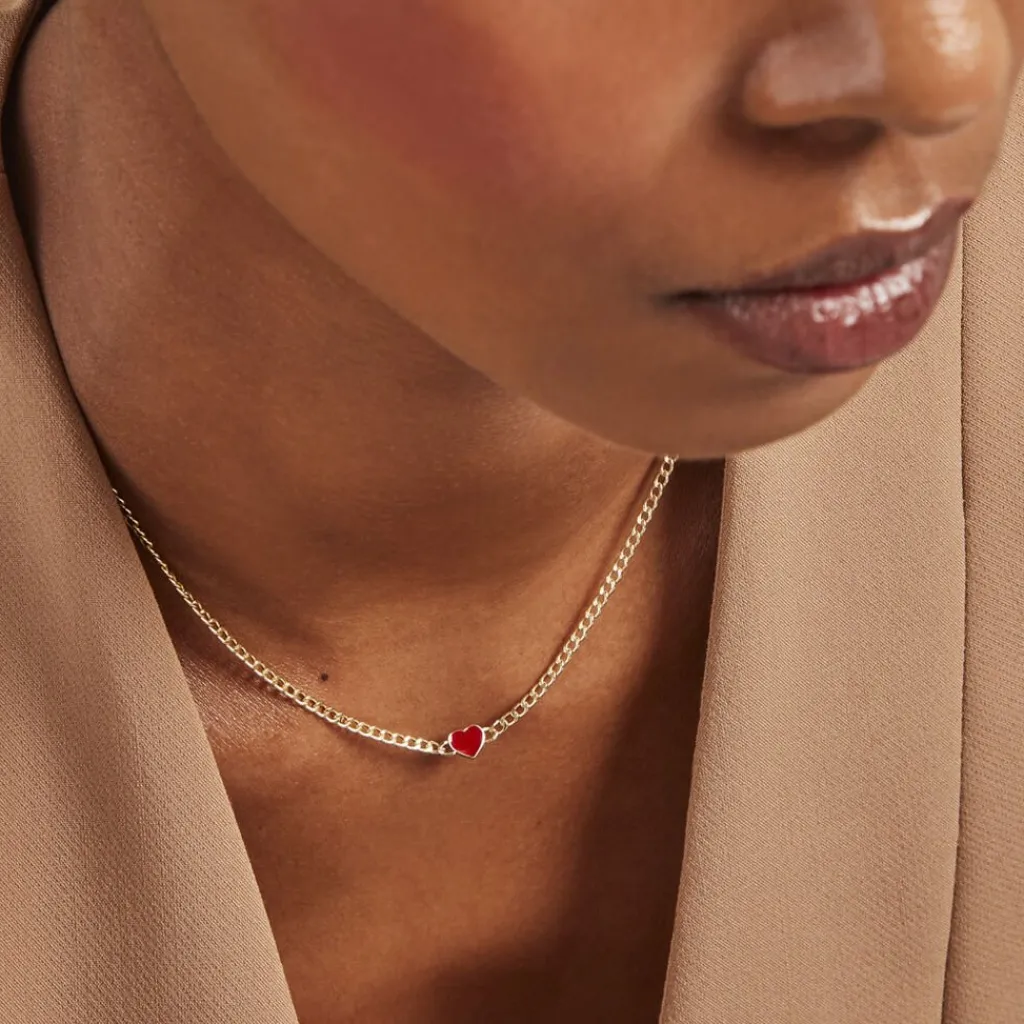 Histoire d'Or Collier Sweetheart Or Jaune New