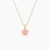 Histoire d'Or Collier Syna Fleur Or Jaune New