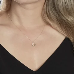 Histoire d'Or Collier Syrena or jaune diamant Outlet