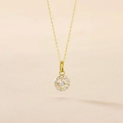 Histoire d'Or Collier Tahera Or Jaune Oxyde De Zirconium Hot