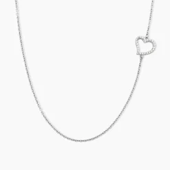 Histoire d'Or Collier Tahis Argent Blanc Oxyde De Zirconium Clearance