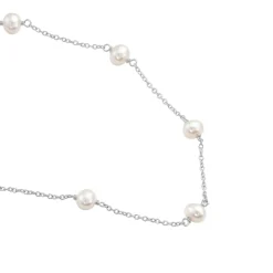 Histoire d'Or Collier Tanis Argent Perle De Culture Sale