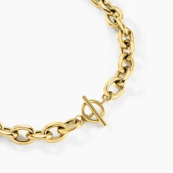 Histoire d'Or Collier Tariia Acier Jaune Hot