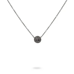 Histoire d'Or Collier Teani Or Blanc Diamant or blanc diamant noir Hot