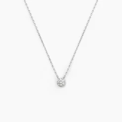 Histoire d'Or Collier Teani or blanc diamant Outlet