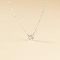 Histoire d'Or Collier Teani Or Blanc Diamant Sale