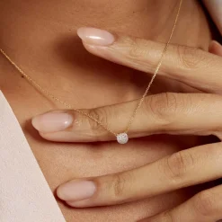 Histoire d'Or Collier Teani or jaune diamant Sale