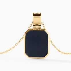 Histoire d'Or Collier Tertius Or Jaune Onyx Online