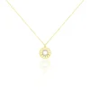 Histoire d'Or Collier Thallya Or Jaune Oxyde De Zirconium