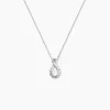 Histoire d'Or Collier Theanna Or Blanc Diamant Outlet