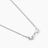 Histoire d'Or Collier Thecla Argent Blanc Oxyde De Zirconium