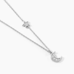 Histoire d'Or Collier Theoline Argent Blanc Oxyde De Zirconium Online
