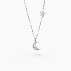 Histoire d'Or Collier Theoline Argent Blanc Oxyde De Zirconium Online