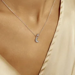 Histoire d'Or Collier Theoline Argent Blanc Oxyde De Zirconium Online