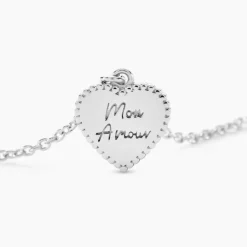 Histoire d'Or Collier Tiffen Argent Blanc Best