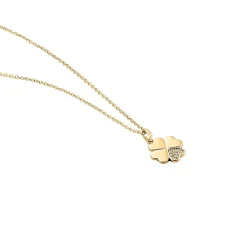 Histoire d'Or Collier Timotha Plaqué Or Jaune Oxyde De Zirconium Outlet