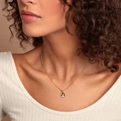 Histoire d'Or Collier Timotha Plaqué Or Jaune Oxyde De Zirconium Outlet